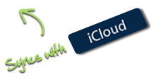 Syncs with Dropbox